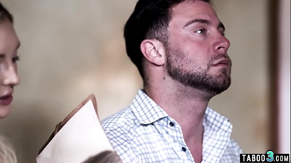 Skinny blonde teen nympho begging for a fuck to her dirty