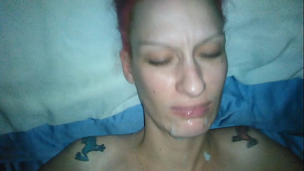 Jacking off in my wife's mouth