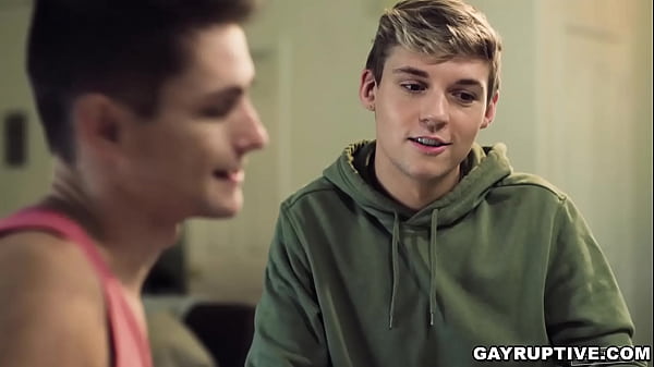 Jack and Trevor Seduces Mature Gay in 3some  