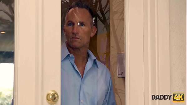 DADDY4K. On summer day skinny sexpot has amazing sex with BFs