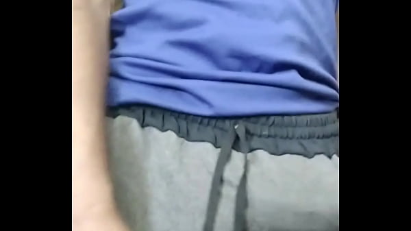 exhibitionism: hairy guy's big cock in the firm's supply room