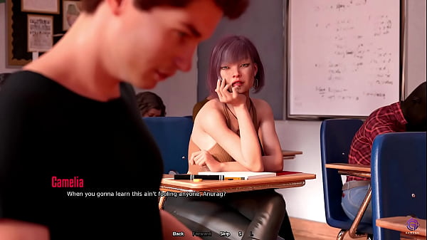 Watching My Teacher's Big Ass at the Class - 3D Hentai Animated Porn - Life in Santa County  