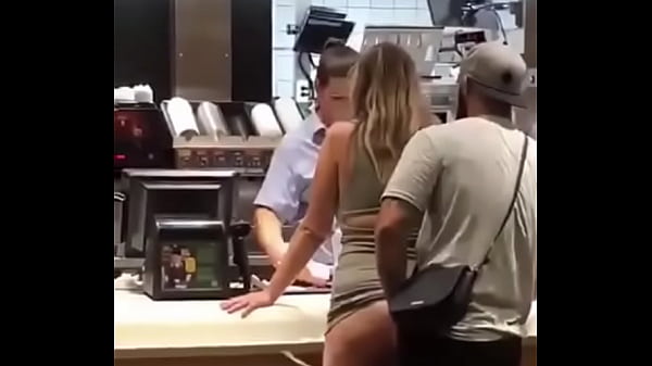 Sex in fast food restaurant line