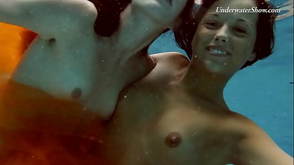 Two redheads swimming SUPER HOT!!!