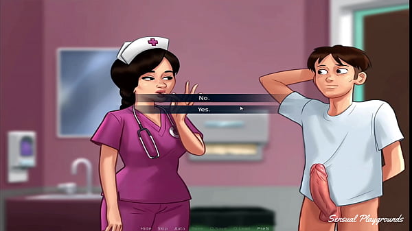 Summertime Saga | Nurse with deepthroat