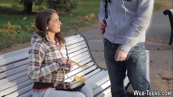 Petite teen gets oral sex