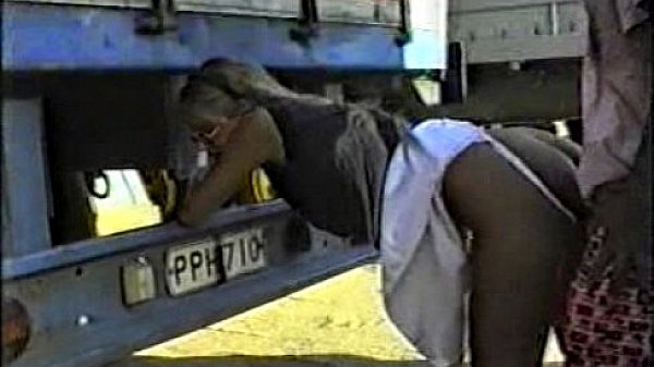 Swedish Martina fucks outdoors