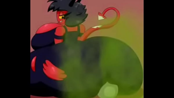 Demon girl fart  