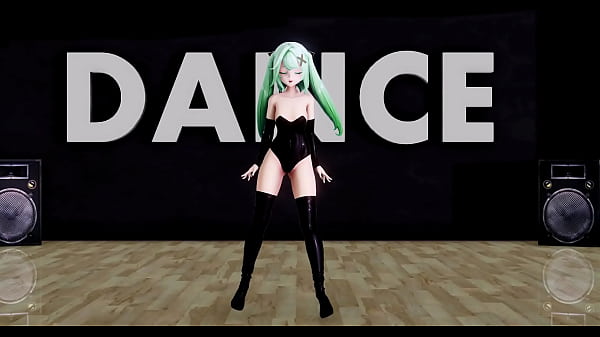 Genshin Impact Faruzan Hentai Dance and Sex MMD 3D Dark Green Hair (CLIP)