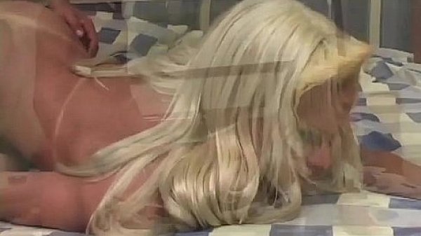Blonde tgirl bare fucked