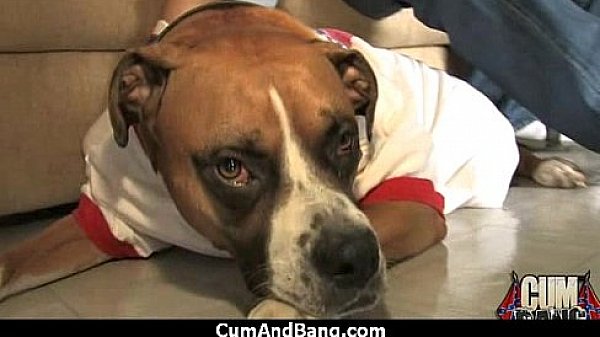 Black sluts mouth used by group of white cocks 25  