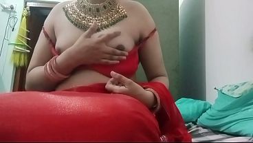 Indian Gay Bottom Crossdresser Gaurisissy pressing and playing with her big boobs naked real xxx sex 