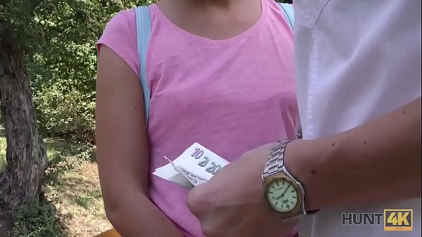 HUNT4K. She almost lost her wallet but found crazy sex