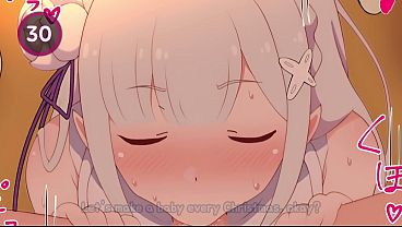 Emilia Wants to Be Impregnated for Christmas! Give Her Your Gift! (Re:Zero) (Public Version)