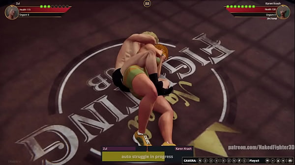 Zul VS Karen [NF3D Mixed MMA Combat]