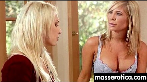 Massage therapist giving her patient some unknowing love 18