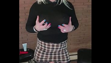 sarahsexycd blonde bimbo fuckdoll 