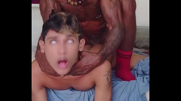 YOUBG BOY ENDURING HARDCORE POUDING UNTIL HIS ASS BREAKS