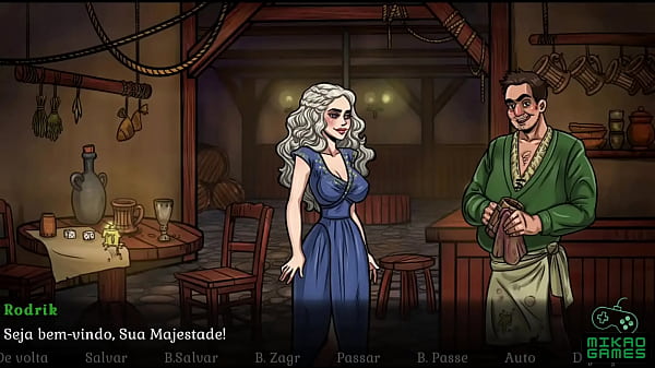 Jogo parodia de Game of Thrones ep 8 Rainha Daenerys Dan&ccedil;arina