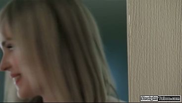 Exchange student Lilly Bell is watching busty milf Penny Barber squirting over her stepson and sucking his cock.Then the stepdad enters her room