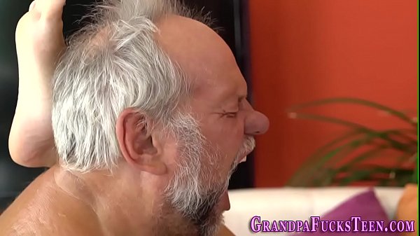 Teen banged by old perv