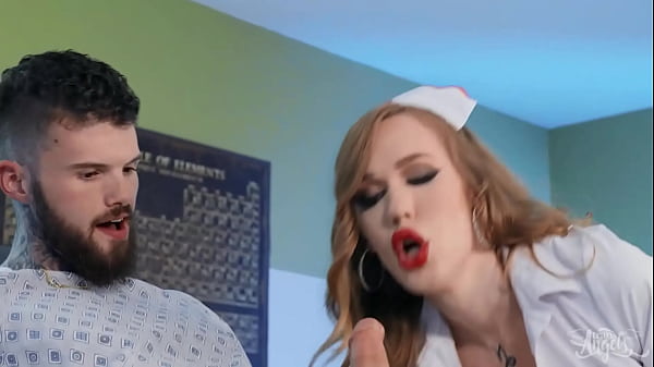 TRANS ANGELS - Hatler Gurius, Crystal Thayer - Twisted Nurse Loves Cock   10min