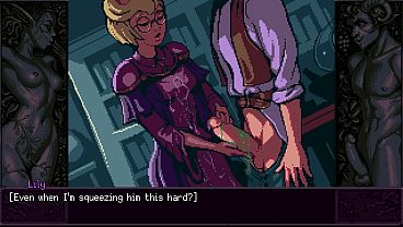 Stiff cock gets massaged by nerdy girl  