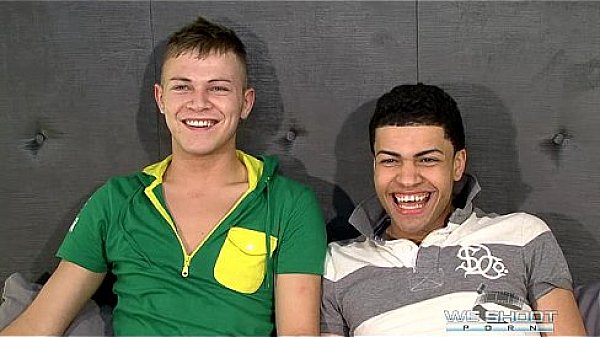 UK twinks go for interracial anal action