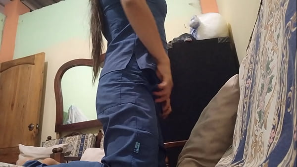 MY STEPMOM HAS A NEW JOB!! SHE IS NOW A NURSE BUT STILL LOVES TO DO HOMEMADE PORN WHEN THERE ARE NO PATIENTS IN THE CLINIC WAITING ROOM  