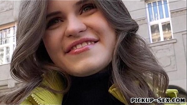 Czech girl Anna Taylor flashes tits and fucked for cash