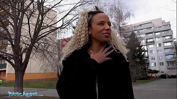 Public Agent Ebony Dutch babe fucked by a big cock in POV