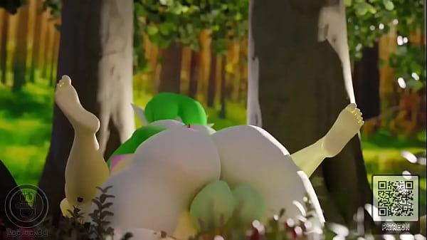 Gardevoir on female in the forest