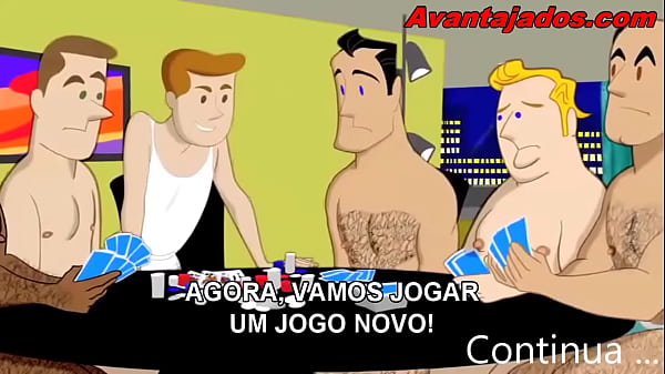 O Strip Poker com Machos Pauzudos  
