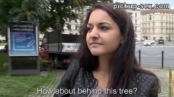 Eurobabe Lili Devil pussy drilled with stranger for money