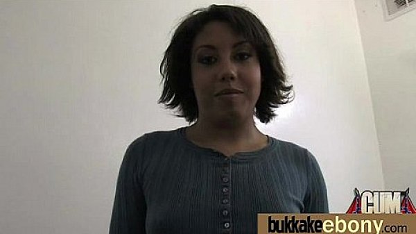 Black pornstar debut bukkake 12