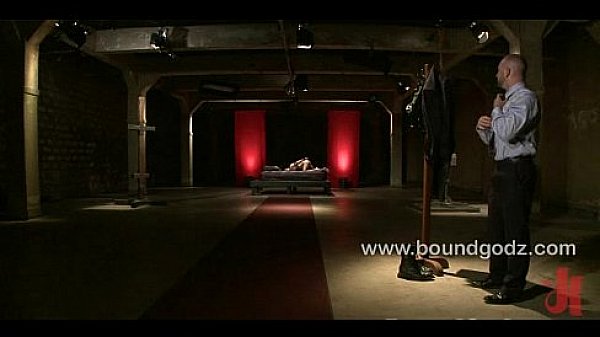 Justin endures hard bondage fuck all afternoon