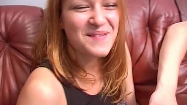 redhead student fucked in the mouth and ass