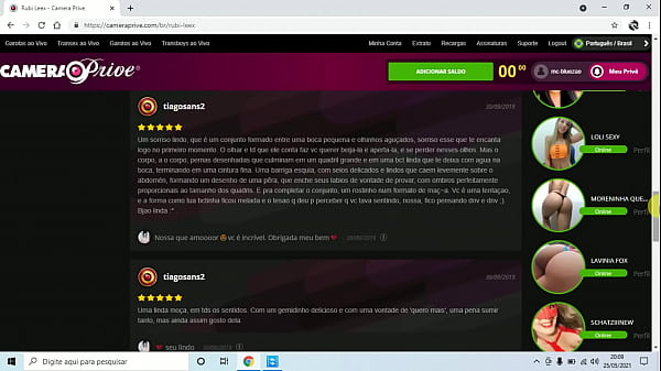 FIQUEI SABENDO QUE MINHA NAMORADA NINFETA GOSTOSA &Eacute; CAMGIRL