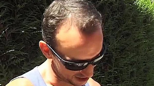 Nasty Gilf Pisses & Fucks Outdoors