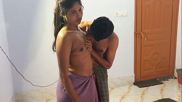 Sexy young couple fuck for the first time on camera. She is very hot, has huge boobs and he has big dick and knows how to use it. She is very hot and dirty and does it all to please him