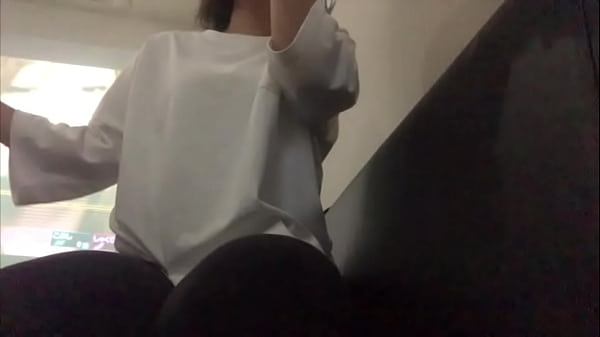 After singing a song enthusiastically, the beautiful woman masturbates to refresh herself.  