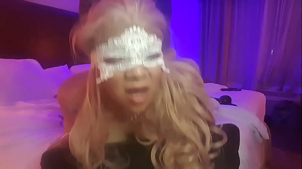 latina milf fucked pov doggystyle with mask