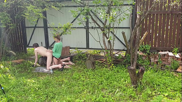 Anastasia Mistress outdoor pegging man russian amateur  