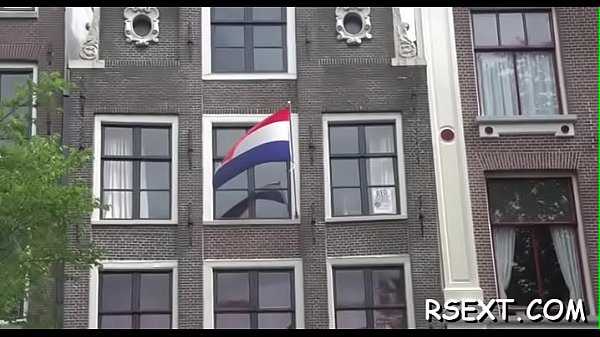 Large titted floozy takes the bone  