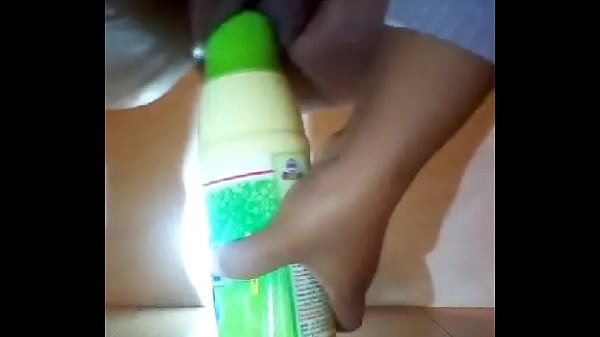 Solo amateur with big bottle