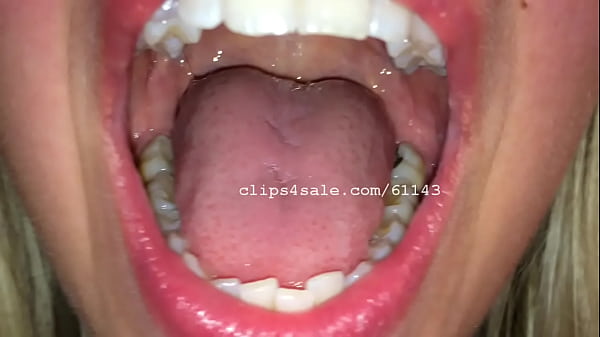 Mouth Fetish - Diana Mouth Video 5