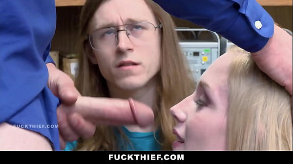 Teen Fucked in Front of Her Poor Boyfriend - Fuckthief 