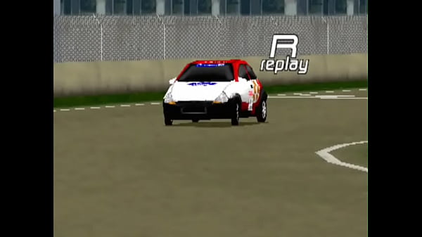 Playstation gameplay: Ford Racing (year: 2001 Empire Interactive)