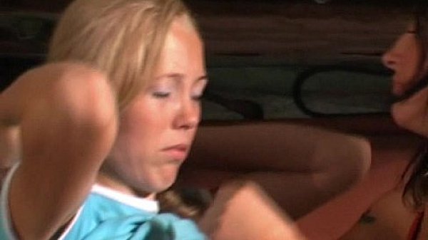 Lesbian Teens Debutant Domination and erotic punishment of young Elena