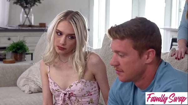 Hot Swap Milf Summer Hart asks Scarlett Hampton, "Why Are the two of You Naked?"